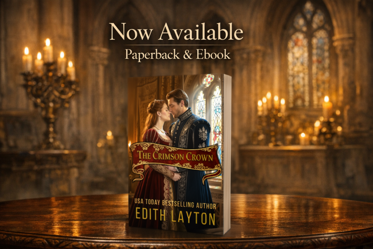 The Crimson Crown by Edith Layton  ﻿now available from Histria Books